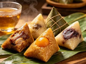 粽子咸甜有别,爱情百味归一 百和情缘祝大家端午安康!